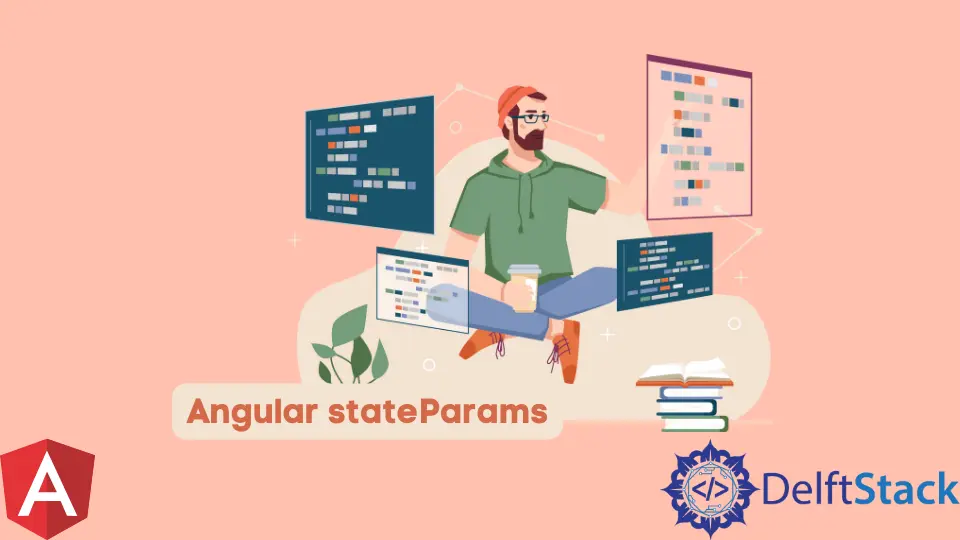 Angular stateParams