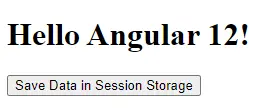 以 Angular 将数据保存在会话存储中