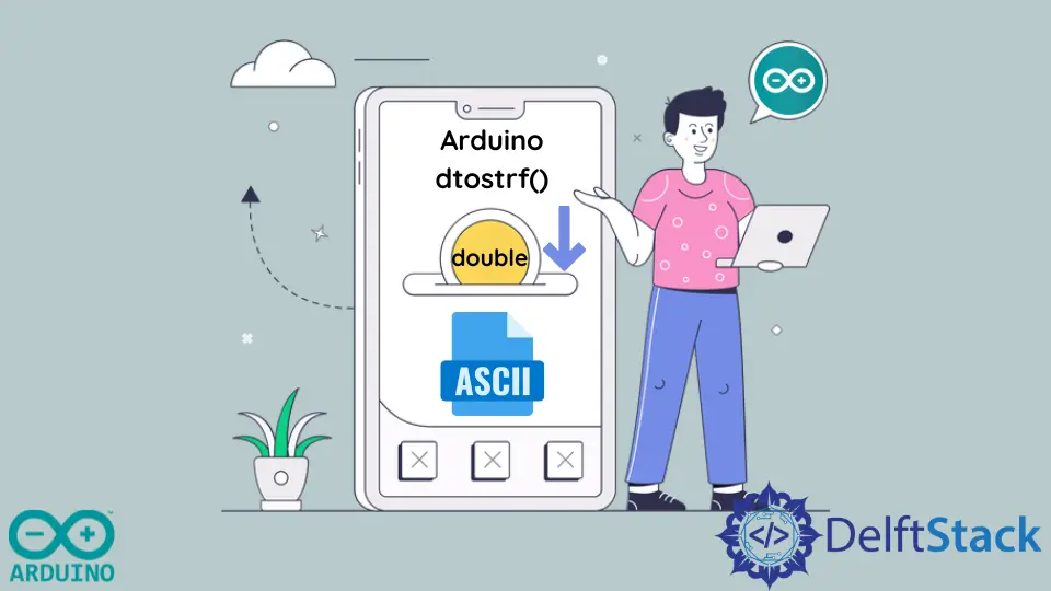 Arduino dtostrf 函式