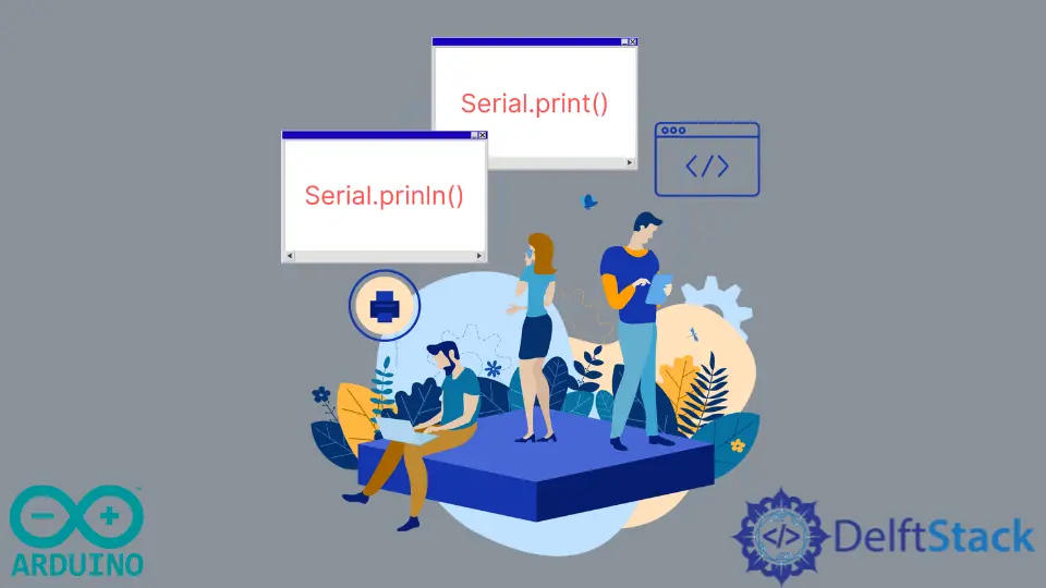 Arduino 打印新行