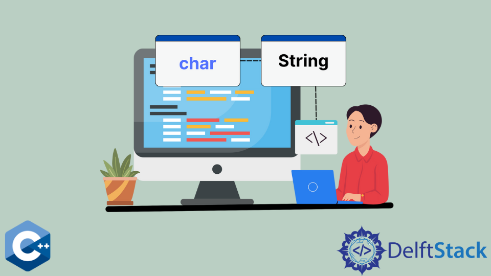 如何在 C++ 中把 Char 陣列轉換為字串