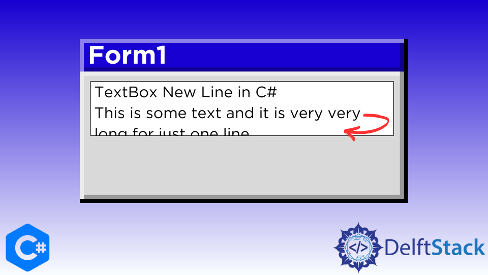 C# 中的 TextBox 中换行