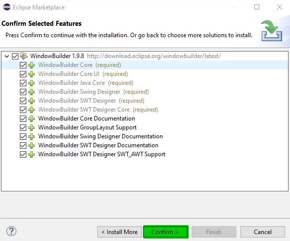 eclipse plugin windows builder