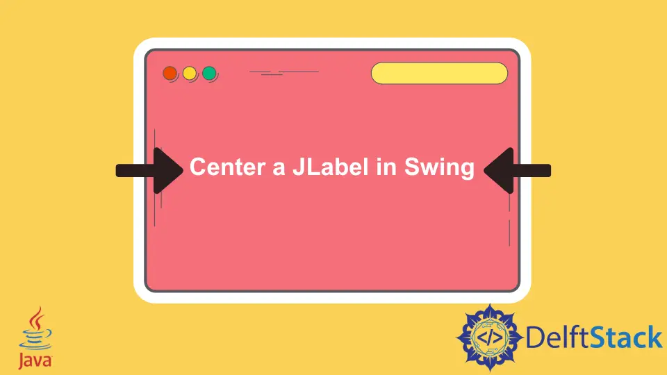 在 Swing 中將 JLabel 居中