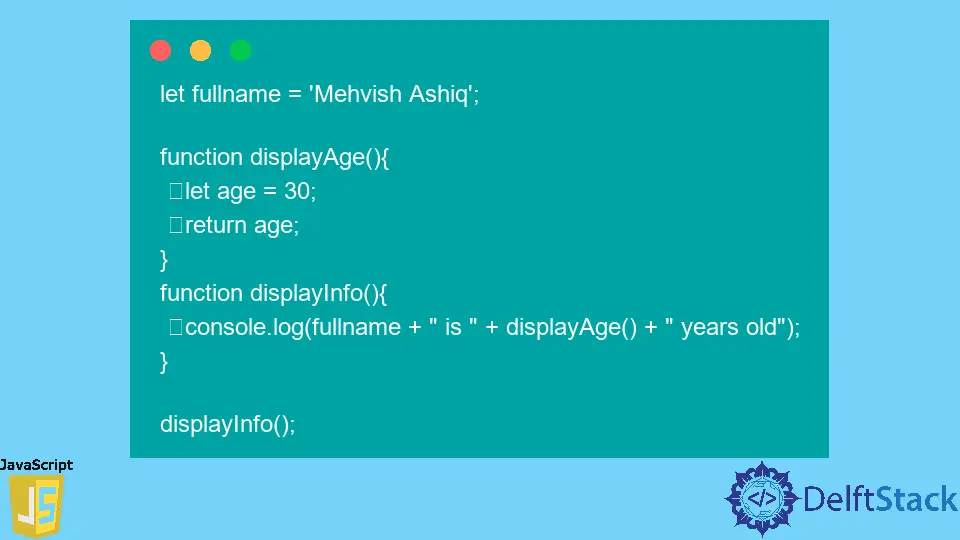 JavaScript 詞法作用域