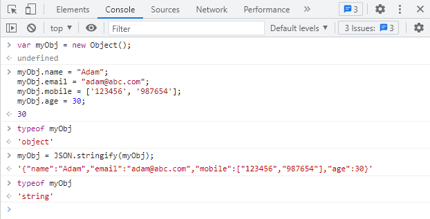 在 JavaScript 中將 JSON 物件轉換為字串