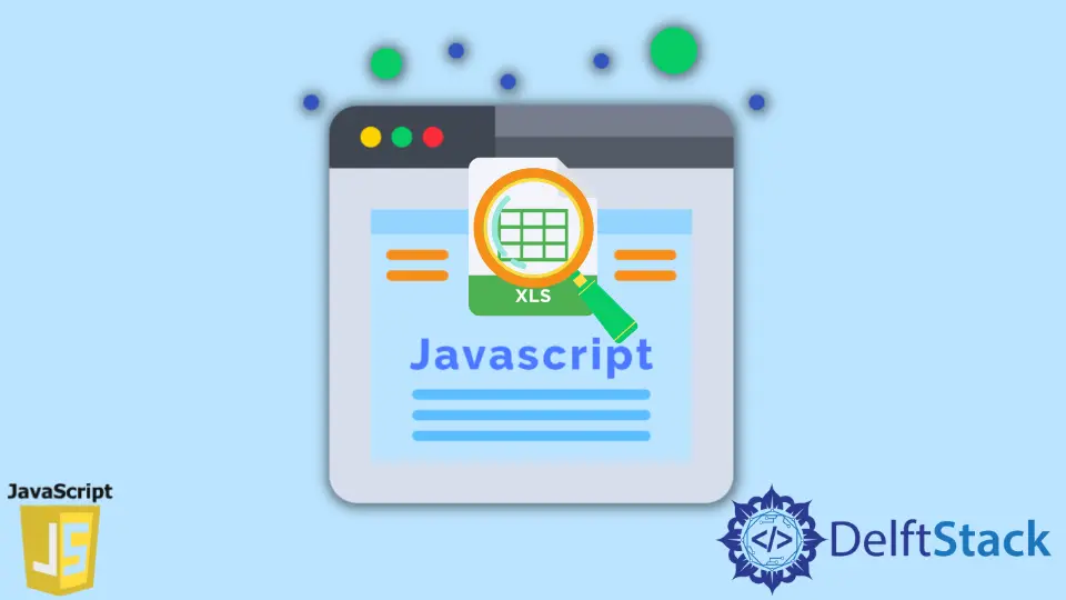 用 JavaScript 讀取 Excel 檔案