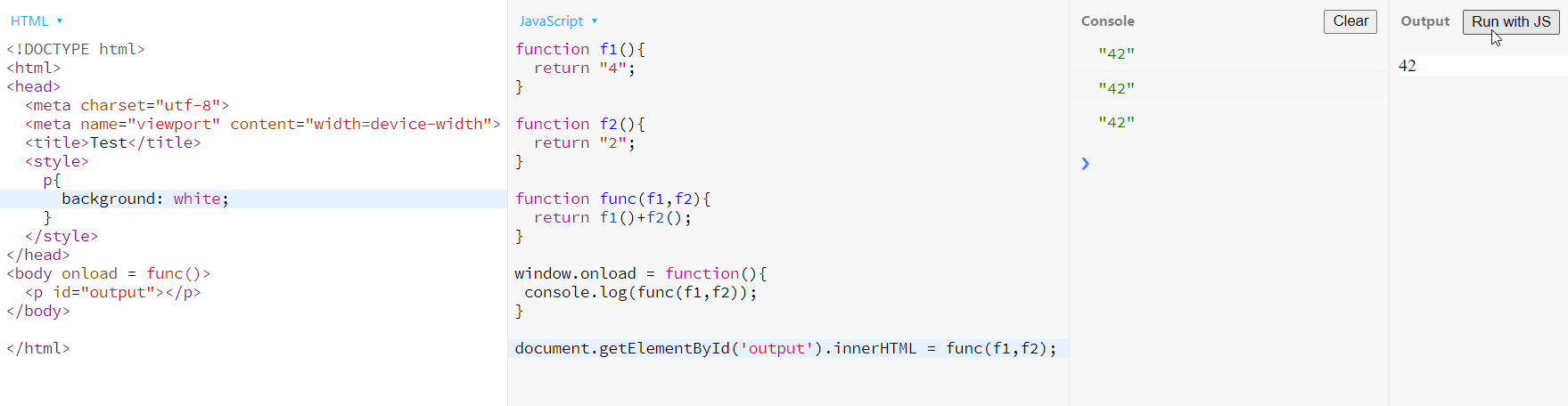 帶函式引數函式的 onload js 函式