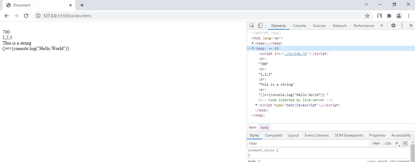 在 javascript hashmap 中列印元素