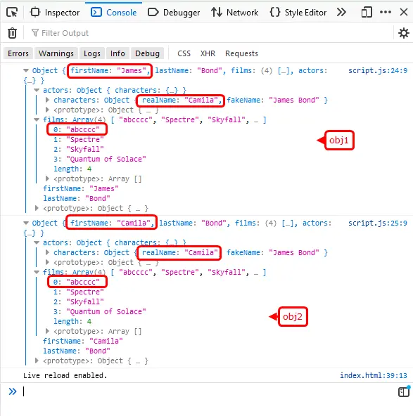 在 JavaScript 中複製物件