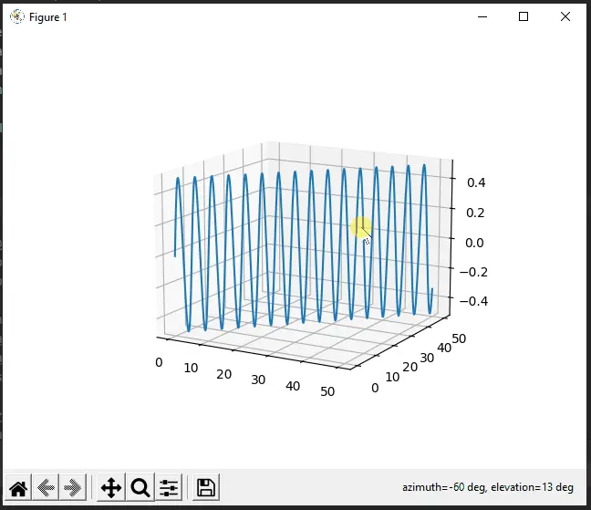 在 Matplotlib 中创建 3D 线图