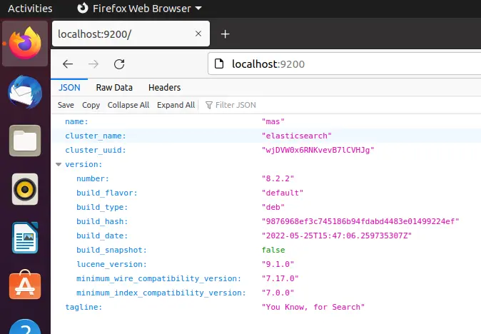 在 windows 和 ubuntu 上安裝和使用 elasticsearch 和 mongodb - 在 ubuntu 上執行 elasticsearch