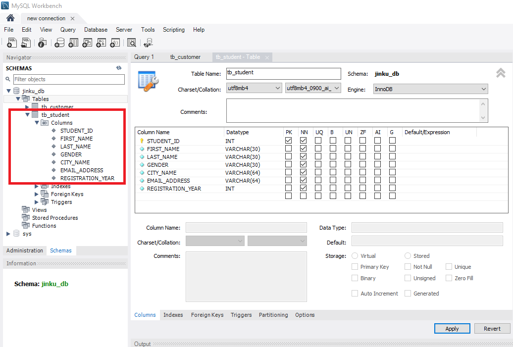 mysql 中的 row_number - 表建立