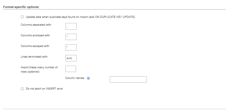 將 excel 檔案匯入 mysql 資料庫的 3 種最簡單的方法 - 使用 phpmyadmin 第 2 部分匯入資料