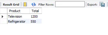 where vs have in mysql - where 子句輸出