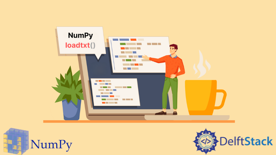 NumPy numpy.loadtxt() 函数