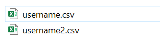 CSV 檔案