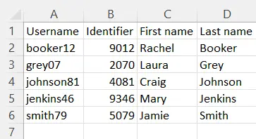 匯出 csv 到 excel 檔案