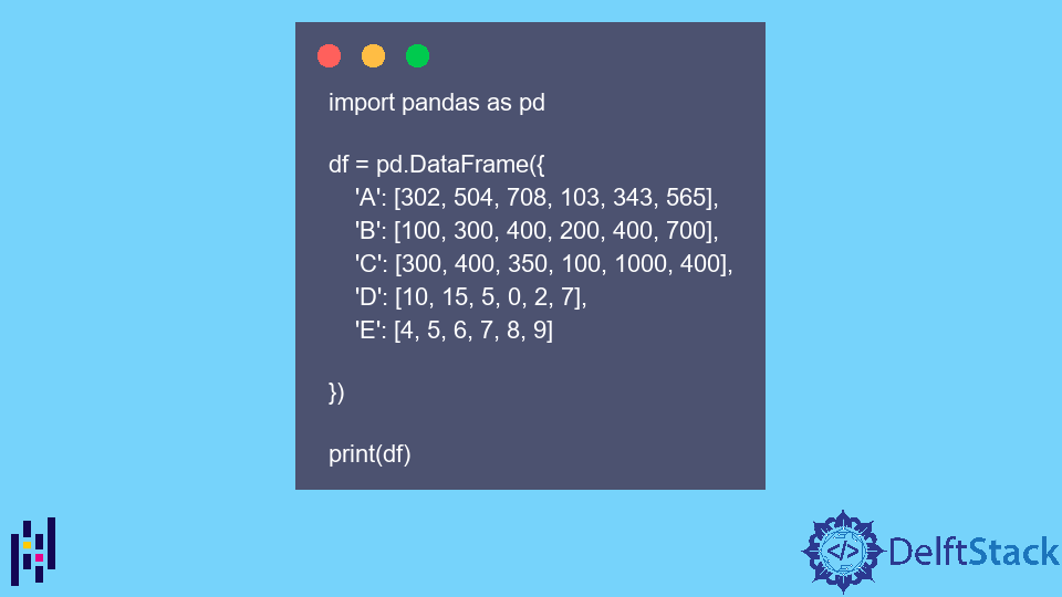 Pandas DataFrame 选择列