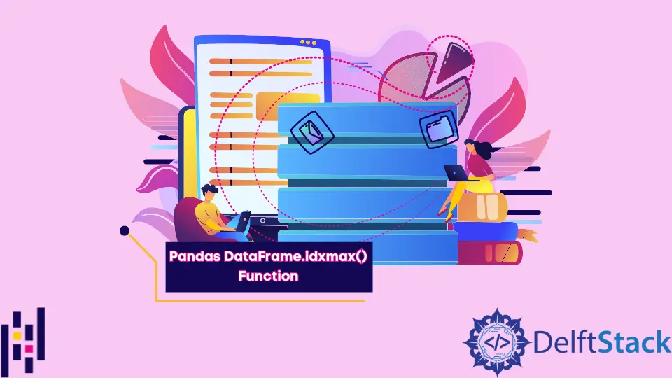 Pandas DataFrame.idxmax()函式