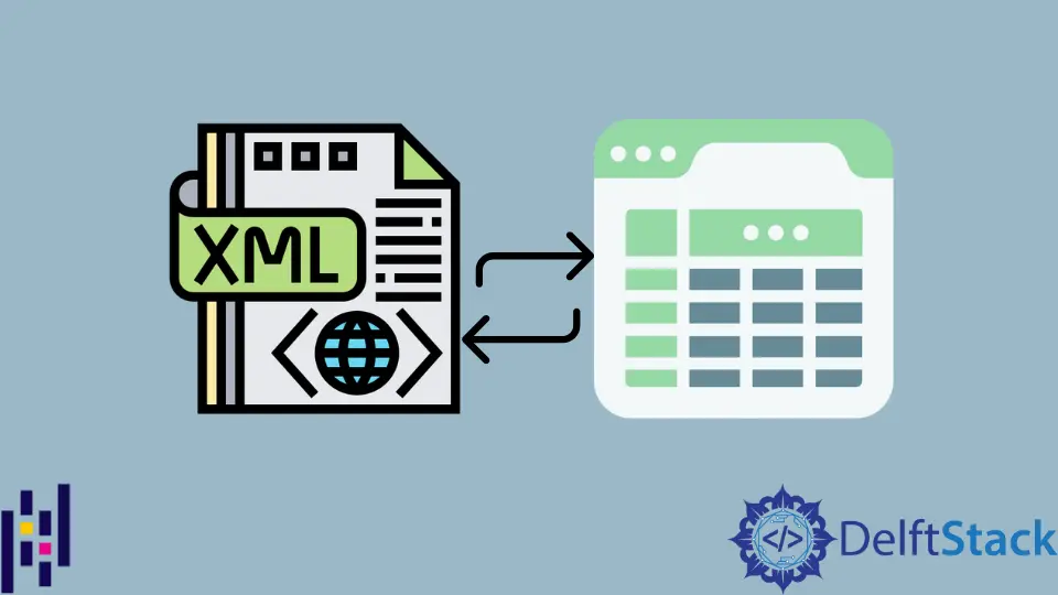 將 XML 檔案轉換為 Pandas DataFrame