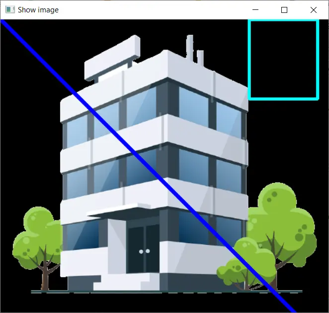 在 Python 中使用 OpenCV 繪製影象