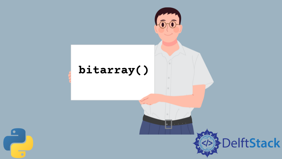 在 Python 中创建一个 BitArray