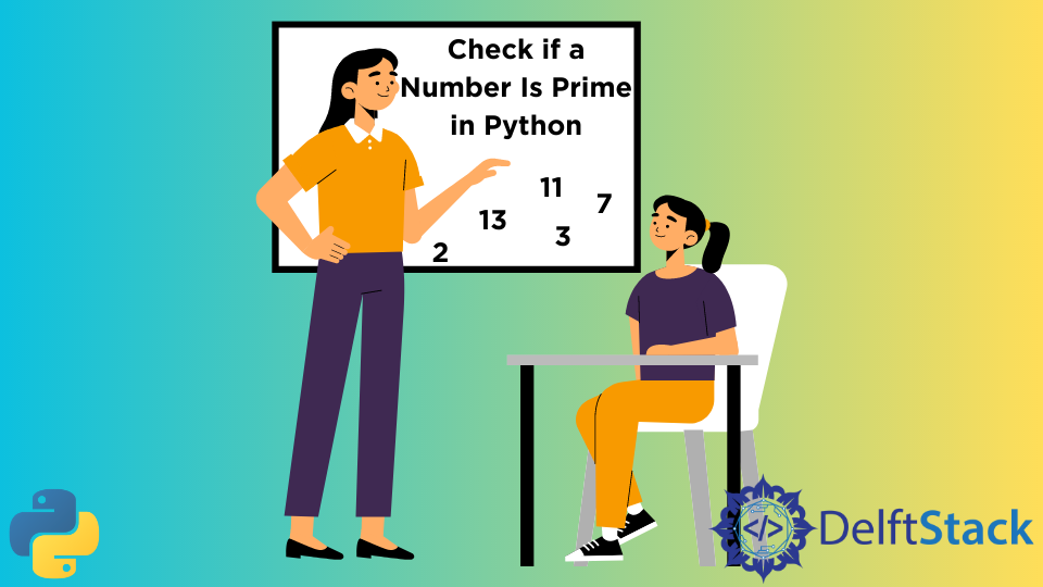 在 Python 中检查数字是否为质数