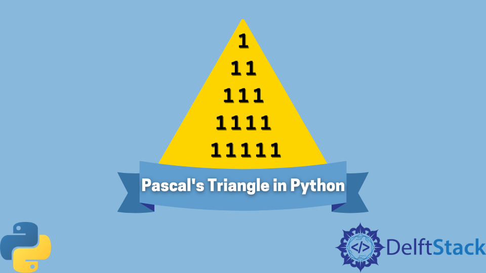 用 Python 製作帕斯卡三角形