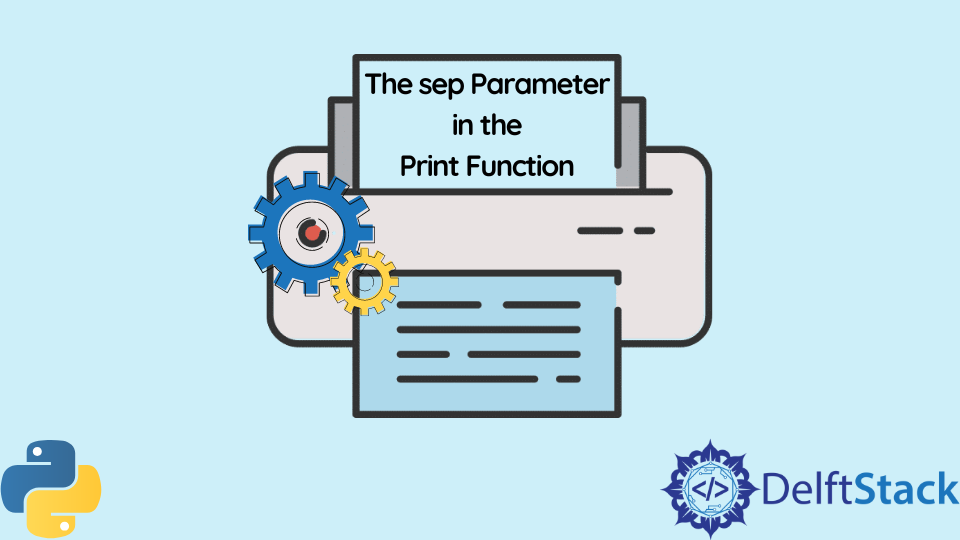 Python print 函式中的 sep 引數
