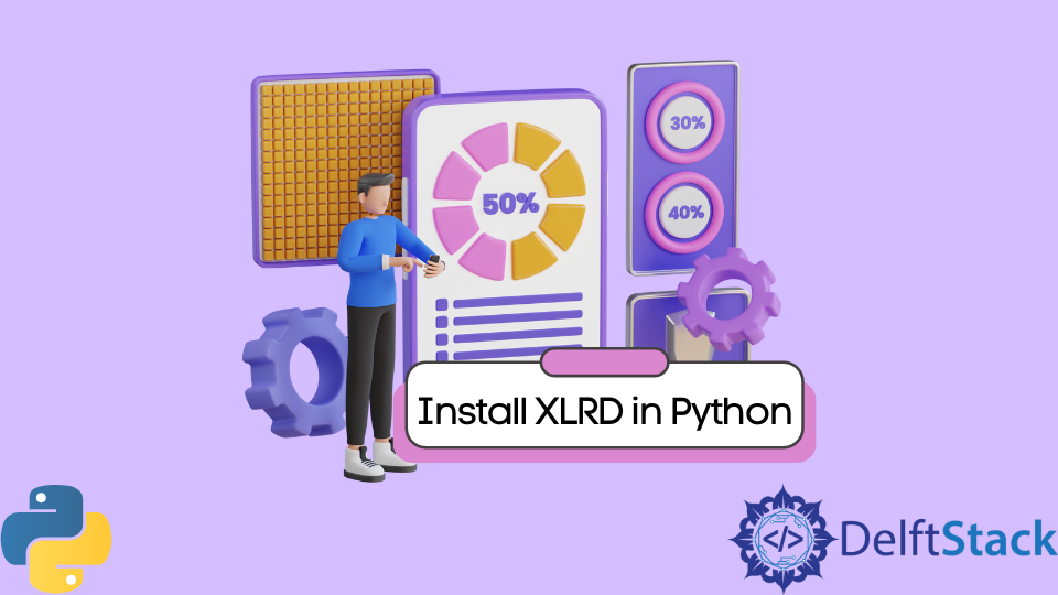 在 Python 中安裝 XLRD