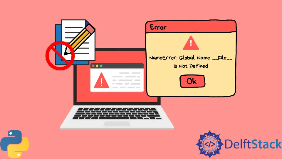 解決 Python 中的 NameError: global name __file__ is not defined 錯誤