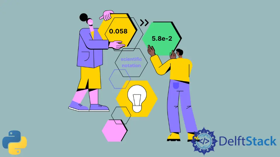 Python 中的科学计数法