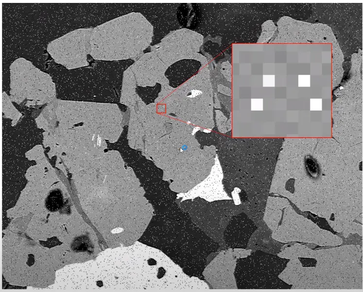 opencv 中值濾波器示例 2