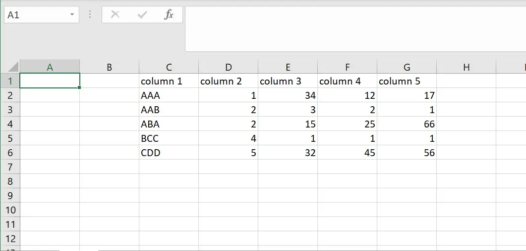 Excel 樣本