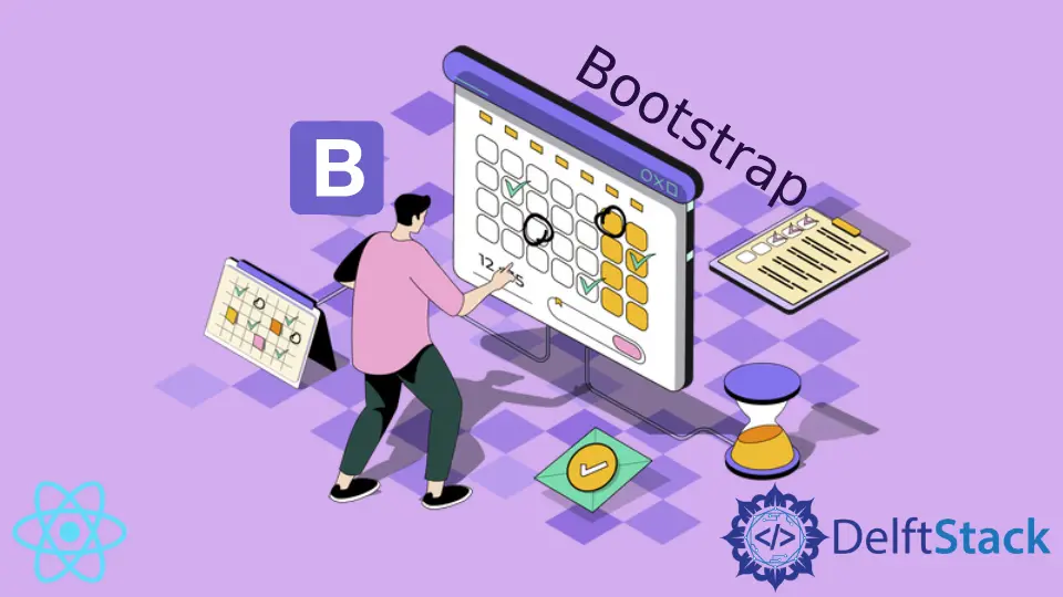 使用 React-Bootstrap 庫構建日期選擇器