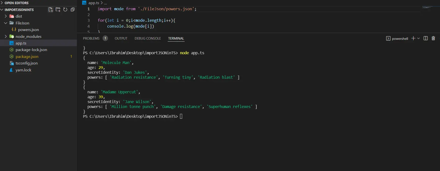 在 TypeScript 中匯入 JSON