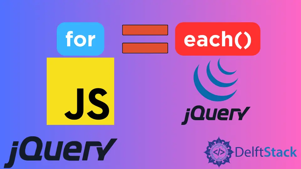 在 jQuery 中使用 for 迴圈